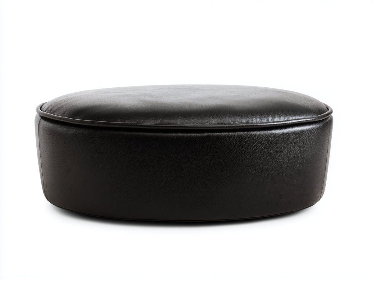 Pedale 100×45×38 cm - ecopelle nera superficie liscia - seduta contenitore moderna per camera da letto